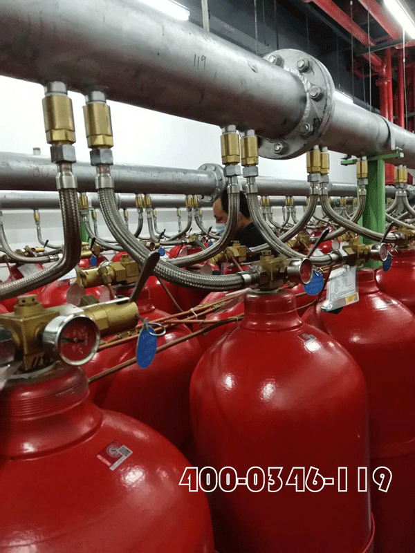 檔案館安裝七氟丙烷滅火系統注意工程設計及施工問題